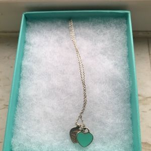 Mini Double Heart Tag Pendant